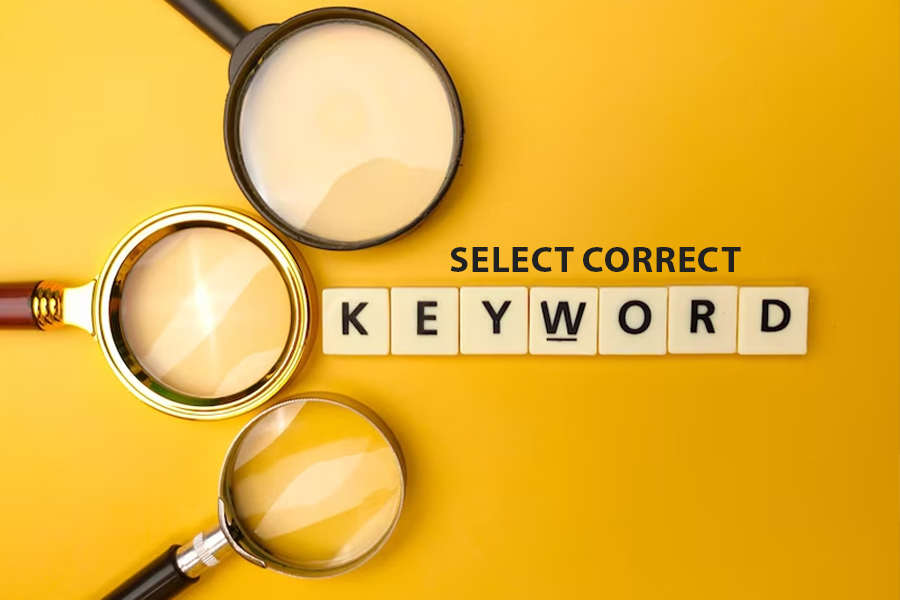 Select Correct Keywords